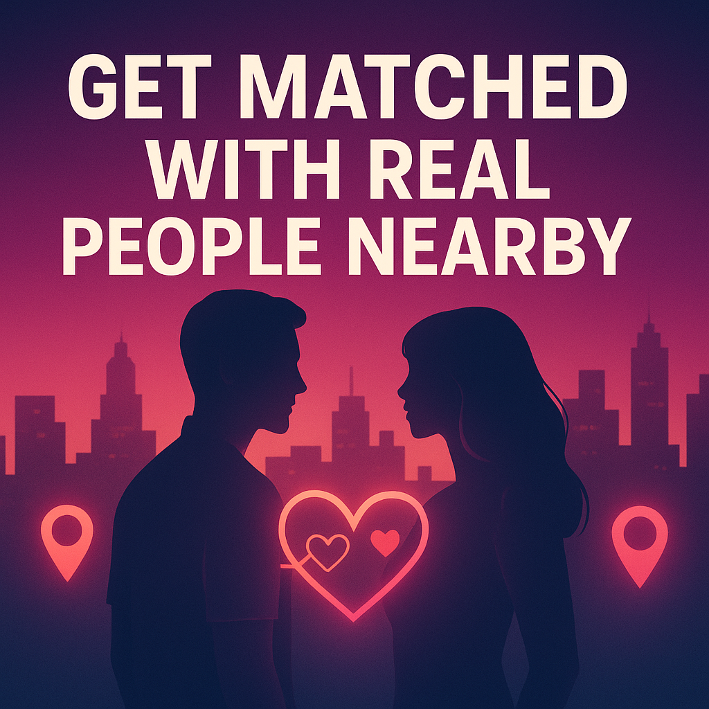 Step 2: Get Matched with Real People Nearby